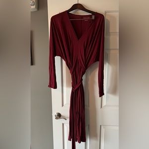 Universal Standard v-neck dress